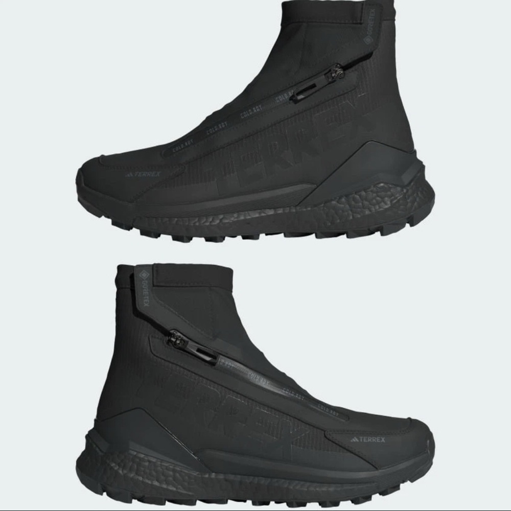 Adidas Terrex High-Top Black Athletic Shoes